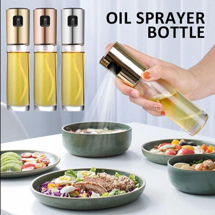 Transparent oil sprayer bottle for cooking
