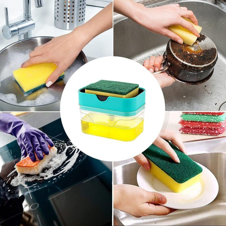 2-in-1 Sponge & Soap Dispense