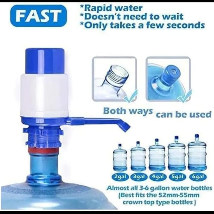 Fast Manual Water Bottle Pump 💧