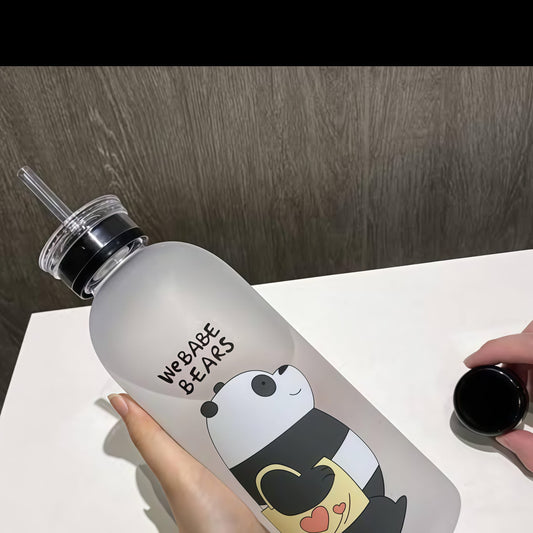 Cute We Bare Bears Water Bottle
