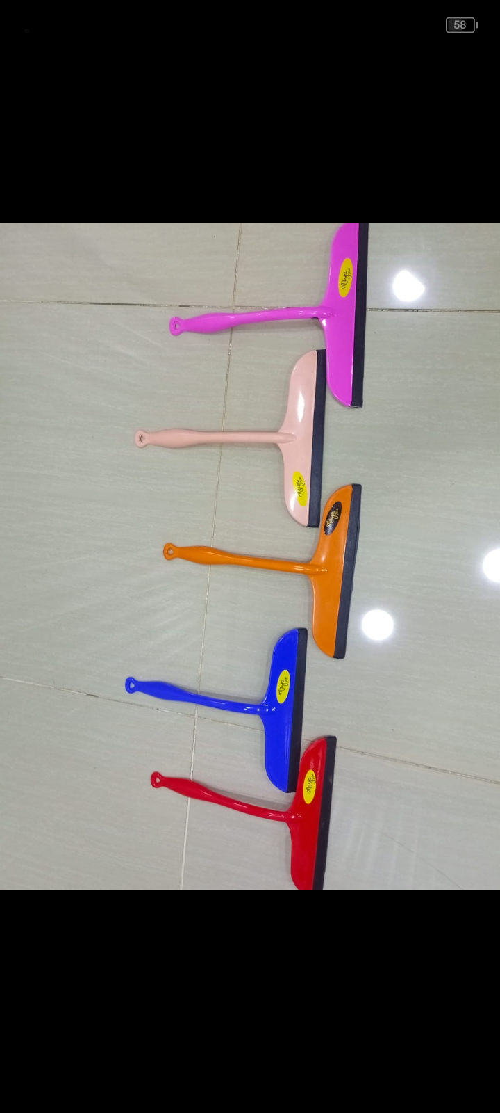 Colorful Window Squeegees