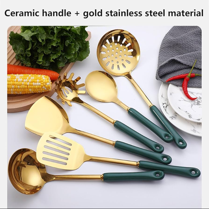 Gourmet Gold Utensil Set