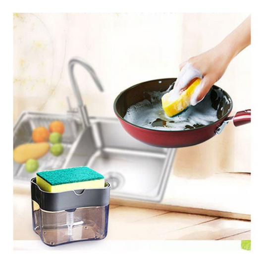 2-in-1 Sponge & Soap Dispense