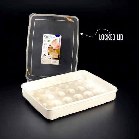 Egg Storer with Locked Lid