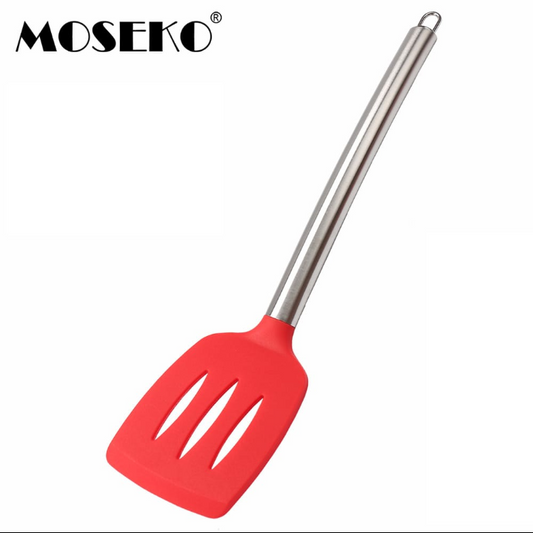 Colorful Silicone Slotted Spatulas