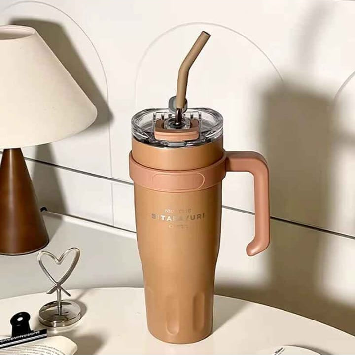 Stylish Handle Coffee Tumbler