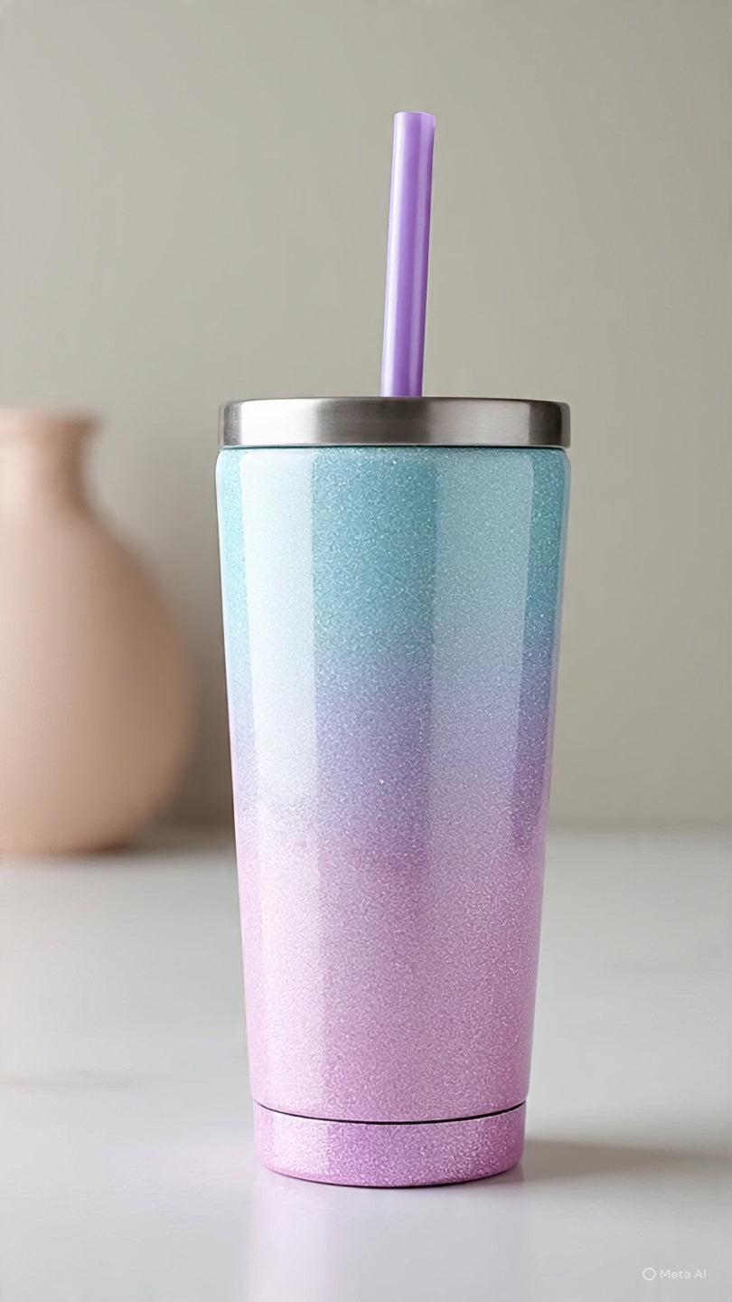 Glitter Vacuum Insulated Tumbler