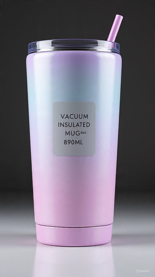 Glitter Vacuum Insulated Tumbler